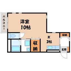 クララビルの物件間取画像